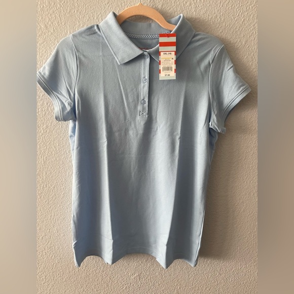 NWT xxl (18) Lt. Blue Uniform Shirt - Picture 5 of 10